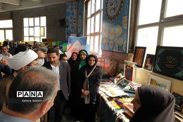 نمایشگاه طرح جابر در مصلی بزرگ شهرستان قدس