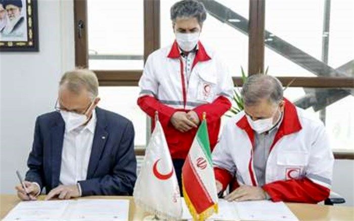 امضای یادداشت تفاهم میان صلیب سرخ آلمان و هلال‌احمر ایران