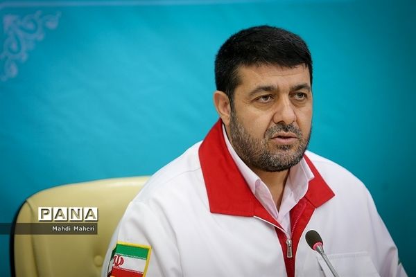 نشست خبری مشترک رئیس ifrc، رئیس جمعیت هلال احمر و مدیرکل ICRC