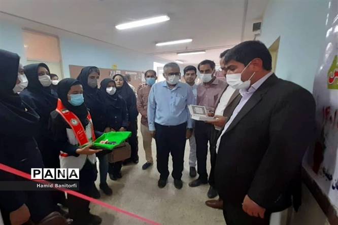 افتتاح اتاق بهداشت در مدارس حمیدیه