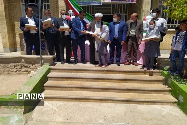 آیین افتتاح پروژه‌های ورزشی طرح شهید سردار سلیمانی شهرستان داراب