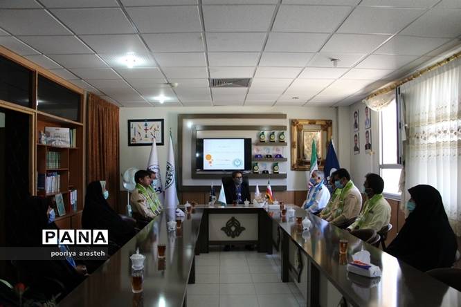 دیدار مربیان تشکیلات شهرستان بیرجند با سرپرست سازمان دانشآموزی استان