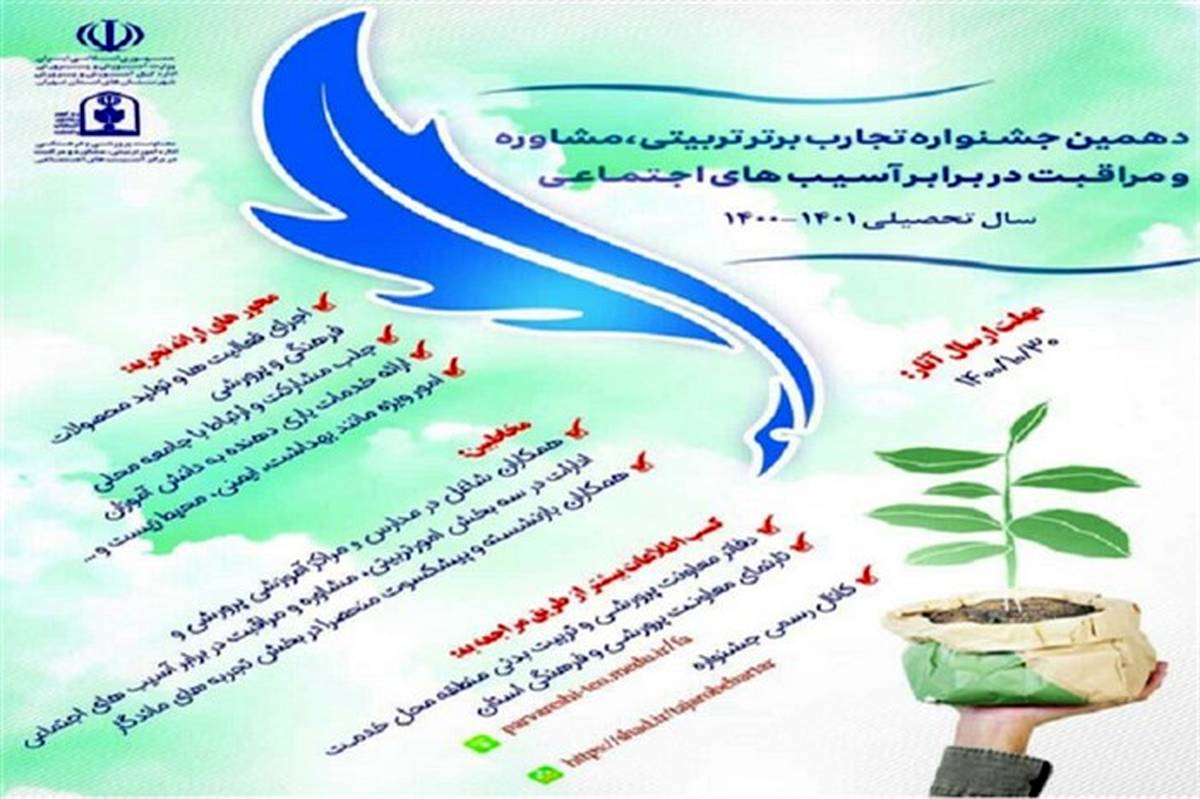 درخشش فرهنگی ورامینی در جشنواره تجارب برتر تربیتی و مراقبت در برابر آسیب‌های اجتماعی