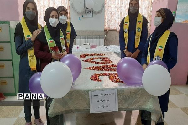 بزرگداشت بیست و سومین سالگرد تاسیس سازمان دانش‌آموزی در شهرستان ورزنه