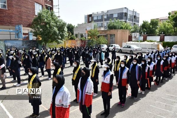 مراسم گرامیداشت سالروز تاسیس سازمان دانش‌آموزی در مهاباد