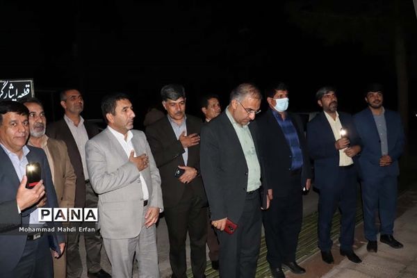نشست صمیمی مسئولان با فرهنگیان شهرستان  آباده