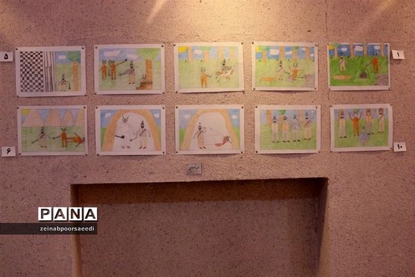 آیین افتتاحیه نمایشگاه گروهی تصویرسازی شاهنامه فردوسی شهرستان فیروزکوه