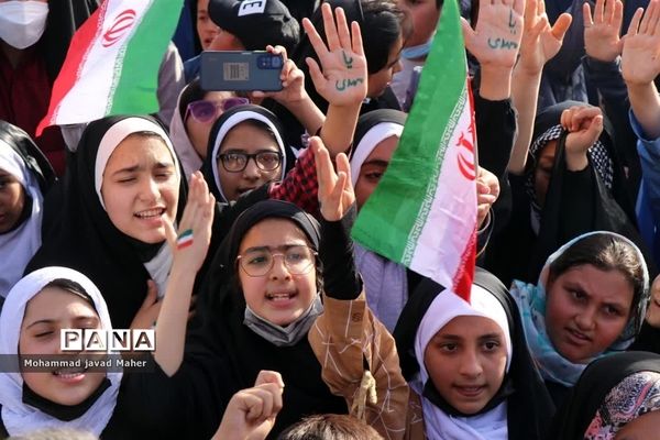 اجتماع بزرگ یاوران انقلاب اسلامی در شهرستان قدس