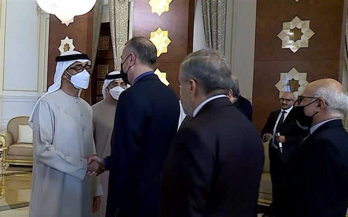 دیدار وزیر امور خارجه با رئیس جدید امارات