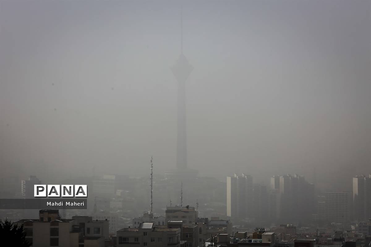 هوای تهران در شرایط  بسیار ناسالم