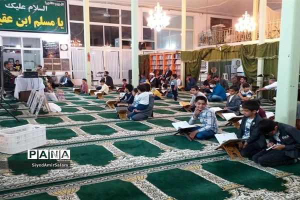 تجلیل از برترین‌های انجمن قرآنی مسجد  اباذر کاشمر