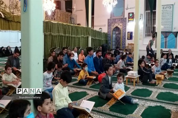 تجلیل از برترین‌های انجمن قرآنی مسجد  اباذر کاشمر