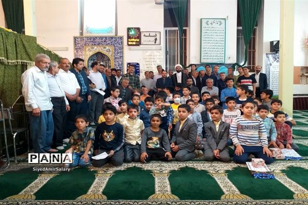 تجلیل از برترین‌های انجمن قرآنی مسجد  اباذر کاشمر