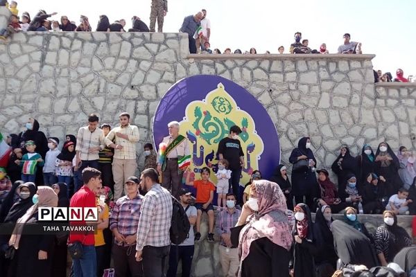 همایش نسل ظهور دربوستان نورالشهدا شهرستان پردیس