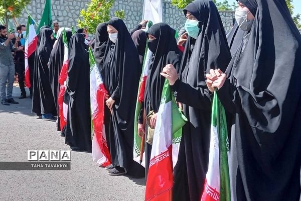 همایش نسل ظهور دربوستان نورالشهدا شهرستان پردیس