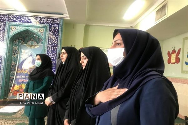 مراسم جشن تکلیف دانش‌آموزان دختر مدرسه توفیق