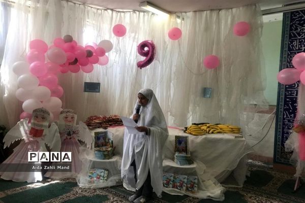 مراسم جشن تکلیف دانش‌آموزان دختر مدرسه توفیق