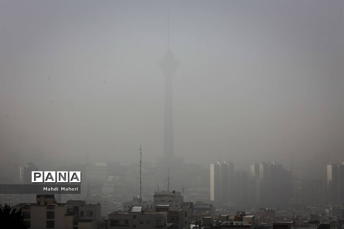 ورود گردوغبار از غرب کشور به تهران