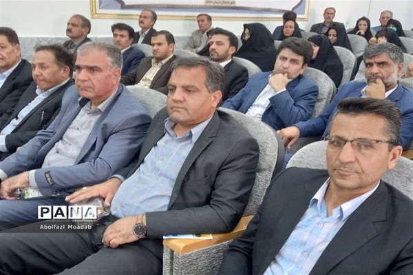 آیین تکریم و معارفه مدیر آموزش و پرورش خلیل‌آباد