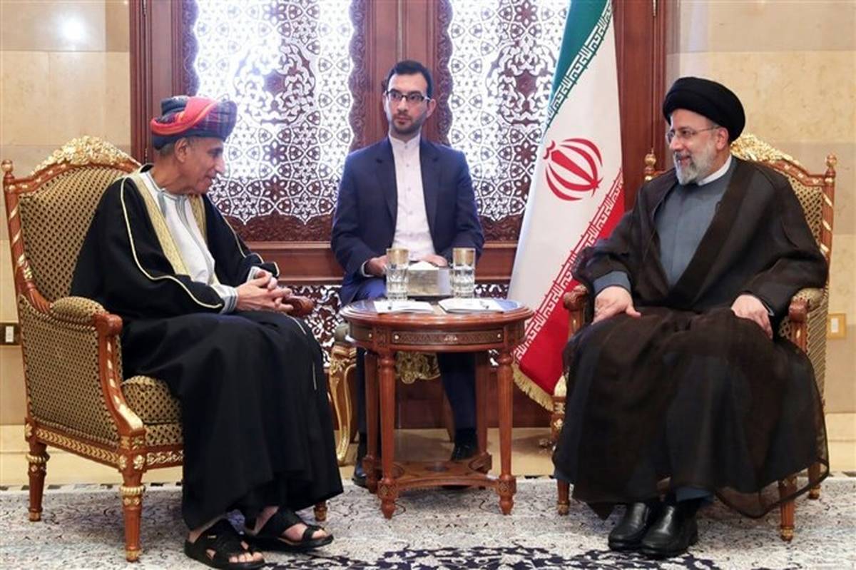 دیدار آیت‌الله رئیسی با نخست وزیر عمان در کاخ العلم