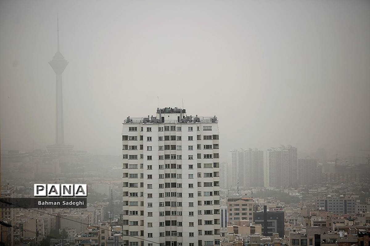 وضعیت قرمز هوای تهران در همه مناطق