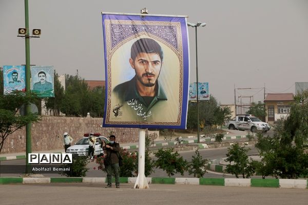 صبحگاه مشترک نیروهای مسلح قم در  سوم خرداد-2