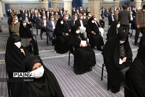 دیدار رئیس و نمایندگان مجلس شورای اسلامی با رهبر انقلاب