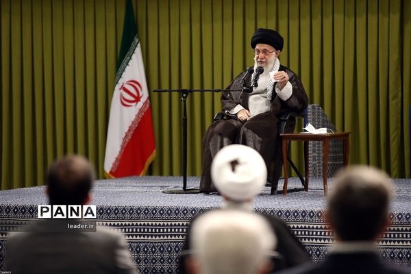 دیدار رئیس و نمایندگان مجلس شورای اسلامی با رهبر انقلاب