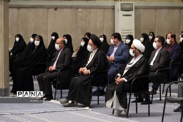 دیدار رئیس و نمایندگان مجلس شورای اسلامی با رهبر انقلاب