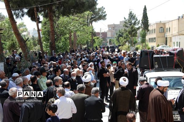 مراسم سوگواری شهادت امام جعفر صادق (ع) درشهرستان اسلامشهر