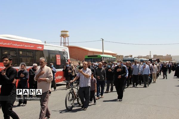 مراسم سوگواری شهادت امام جعفر صادق (ع) درشهرستان اسلامشهر