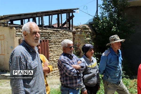 بازدید مدیرکل بنیاد مسکن مازندران از روستاهای هزار جریب گلوگاه