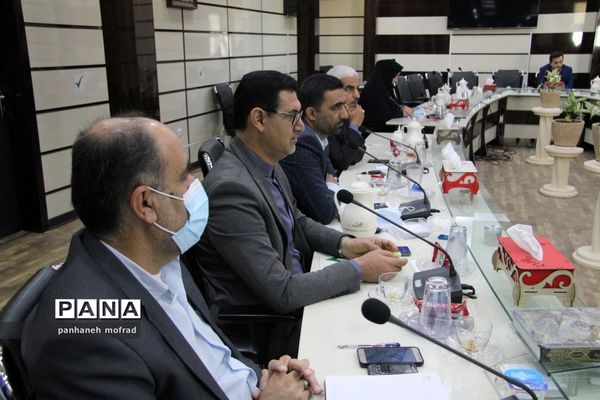 جلسه کارگروه توسعه مدیریت  آموزش و پرورش استان بوشهر