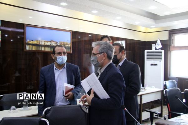 جلسه کارگروه توسعه مدیریت  آموزش و پرورش استان بوشهر