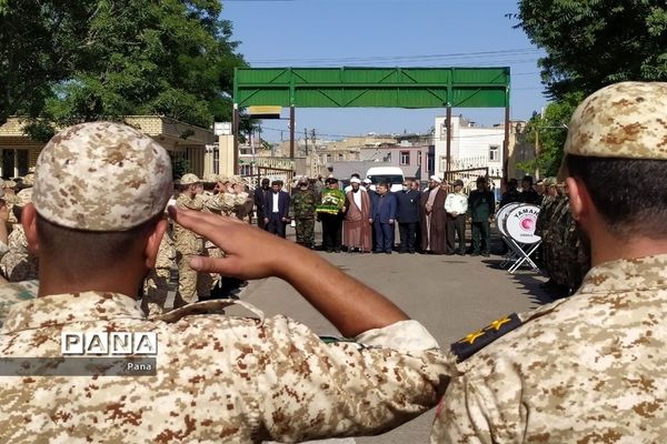 شمیم خوش پرچم بارگاه رضوی شهر میانه را عطرآگین کرد