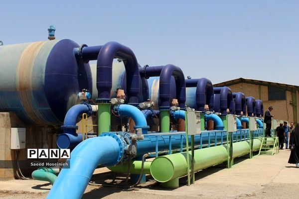 تور رسانه‌ای بازدید خبرنگاران از تاسیسات آبفا استان قم