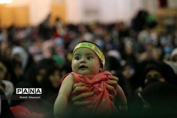 مراسم جشن دختران ایران قوی در قم-1