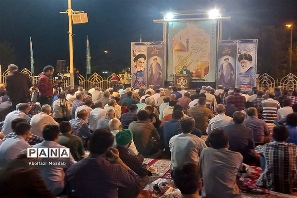 مراسم دعای کمیل به مناسبت یادبود رحلت امام خمینی(ره) در کاشمر