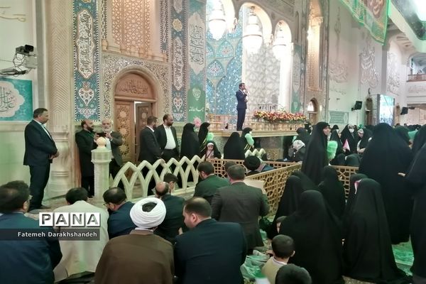 مراسم جشن دختران ایران قوی در قم-2