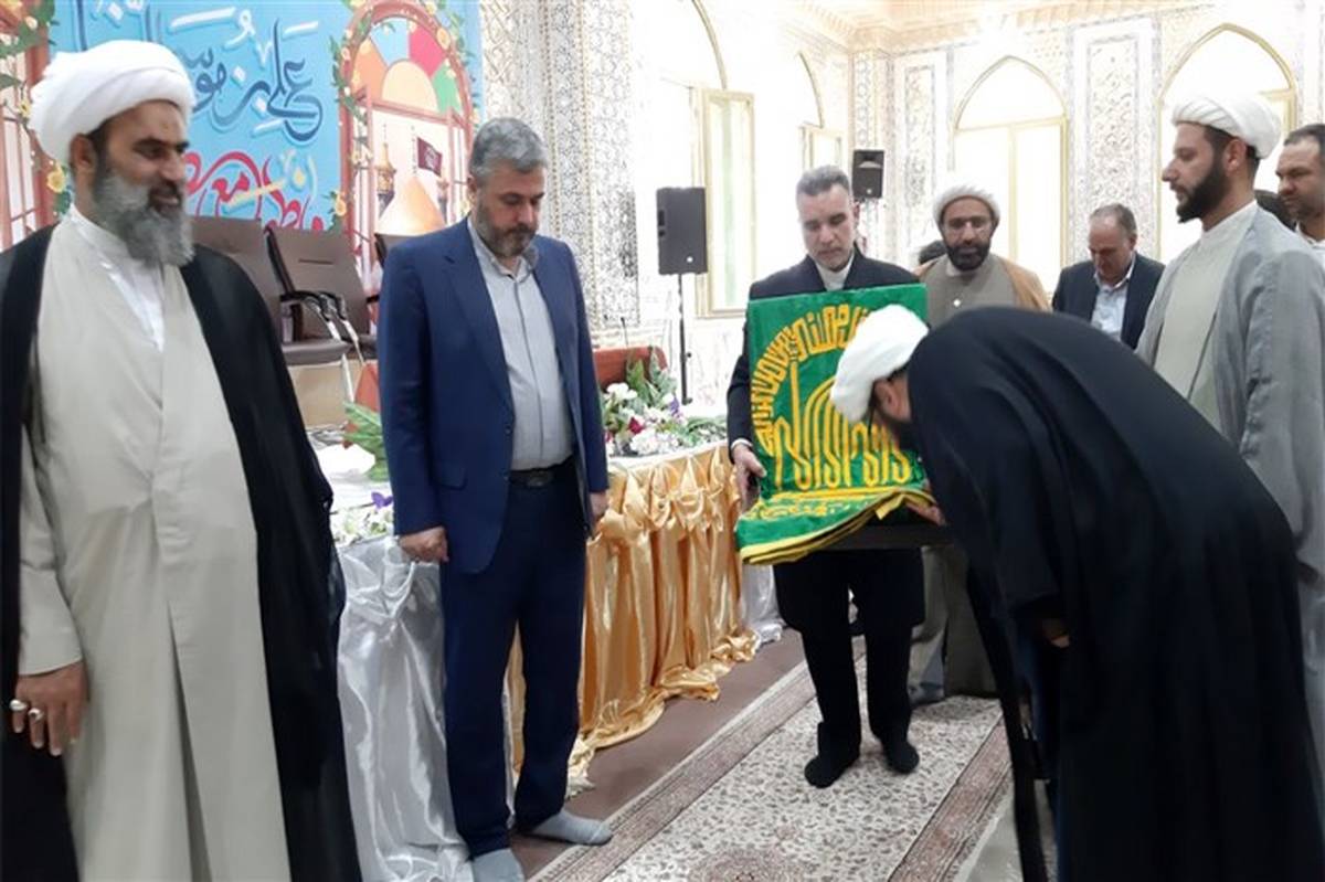 استقبال از خدام و پرچم امام‌ رضا(ع) در شهرستان ملارد /فیلم