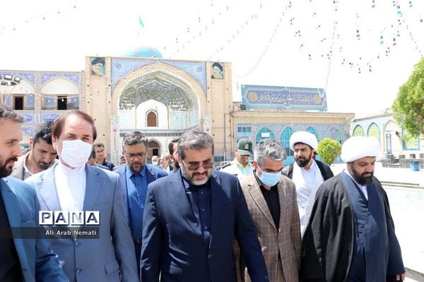 حضور وزیر فرهنگ و ارشاد اسلامی در شهرستان پیشوا