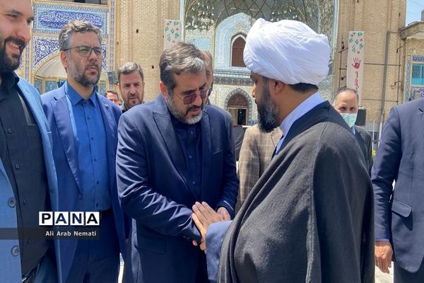 حضور وزیر فرهنگ و ارشاد اسلامی در شهرستان پیشوا