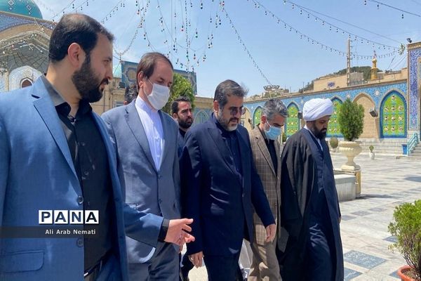 حضور وزیر فرهنگ و ارشاد اسلامی در شهرستان پیشوا