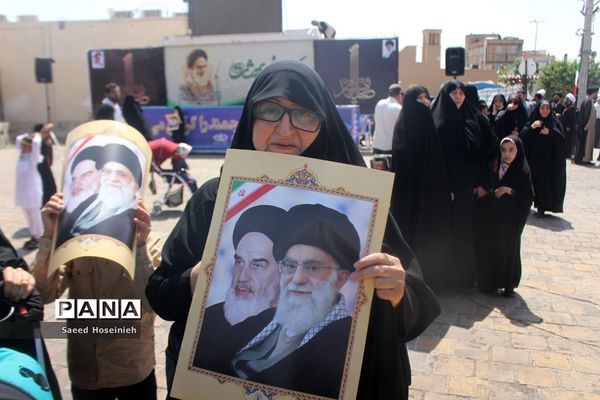 راهپیمایی یوم‌الله 15 خرداد در قم-2