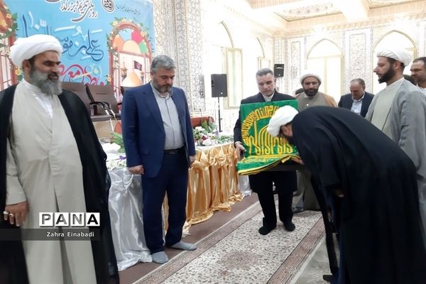 زیارت پرچم مقدس امام رضا (ع) در دهه کرامت در شهرستان ملارد