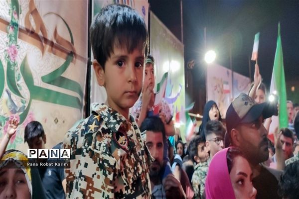 گردهمایی عاشقان ولی عصر در شهرستان رباط‌کریم و پرند