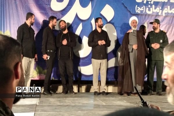 گردهمایی عاشقان ولی عصر در شهرستان رباط‌کریم و پرند