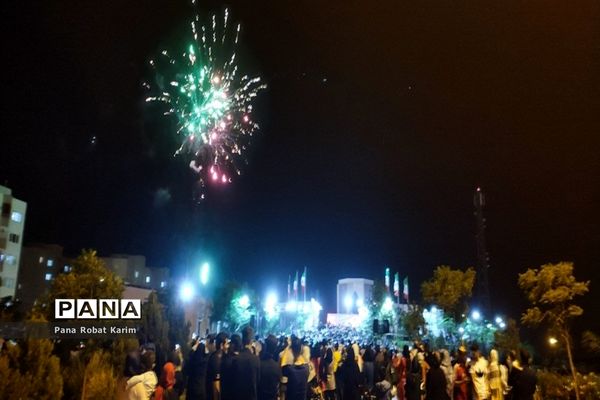 گردهمایی عاشقان ولی عصر در شهرستان رباط‌کریم و پرند