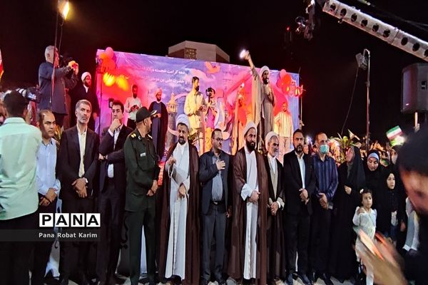 گردهمایی عاشقان ولی عصر در شهرستان رباط‌کریم و پرند