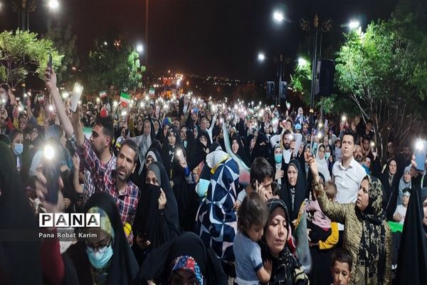 گردهمایی عاشقان ولی عصر در شهرستان رباط‌کریم و پرند